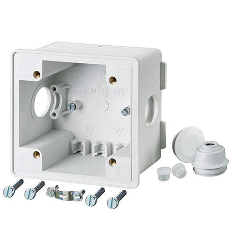 Mennekes CEE 40369 Surface Mount Box 16A 32A Gray - 40369