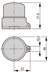 Eaton M22-PL-PV Sealable Emergency Stop Shroud - 216397