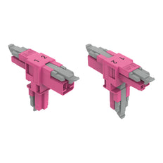 WAGO 2-Pole T-Distribution Connector Pink - 890-1703