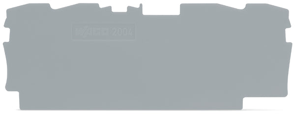 WAGO TOPJOB-S End And Intermediate Plate 1mm Gray - 2004-1491 [20 Pieces]