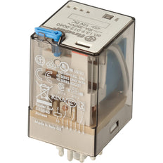 Finder 60 Series 12V DC Relay 3CO 10A With Test Button - 60.13.9.012.0040