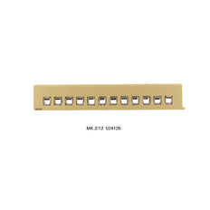 Multi-Pole Terminal Strip 2.5mm² Screw Connection - 0241260000