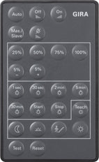 Gira IR Remote Control PIR 3 For Sensotec Motion Sensors - 237300