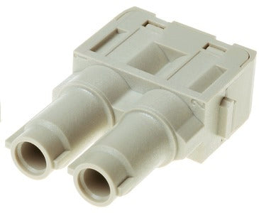 Han 70A Female Axial Module 2-Contact Connector - 09140022741