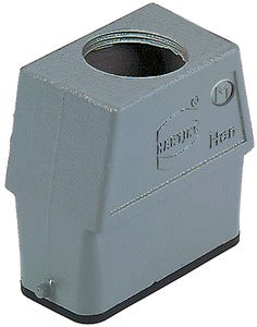 Harting M25 Top Entry Hood 10A Aluminum Housing - 19200100446