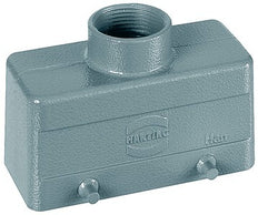 Han B Low Profile Hood 10B IP65 Aluminum Die-Cast - 09300101421