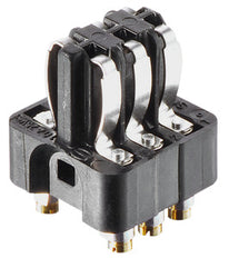 Harting Han 6-Pin Female Industrial Connector Insert - 09700062813