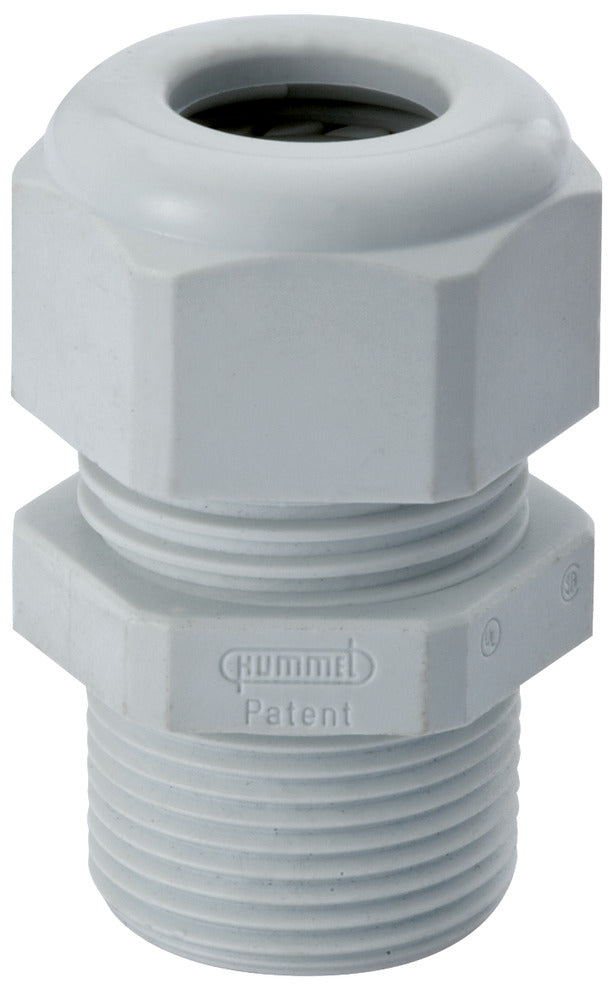 Long Thread Cable Gland M25 HSK-K Polyamide Gray - 1209250031 [5 Pieces]