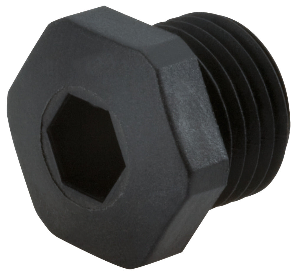 M25x1.5 Polyamide Blind Plug Black - 1255250150 [5 Pieces]