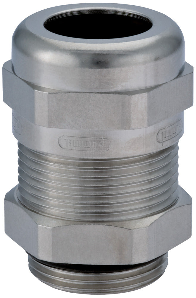 Hummel HSK-M EMC Cable Gland M25x1.5 Nickel Plated Brass - 1631250030