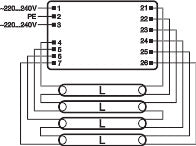 OSRAM Quicktronic QT-FIT8 3x18W 4x18W Electronic Ballast - 4008321294302