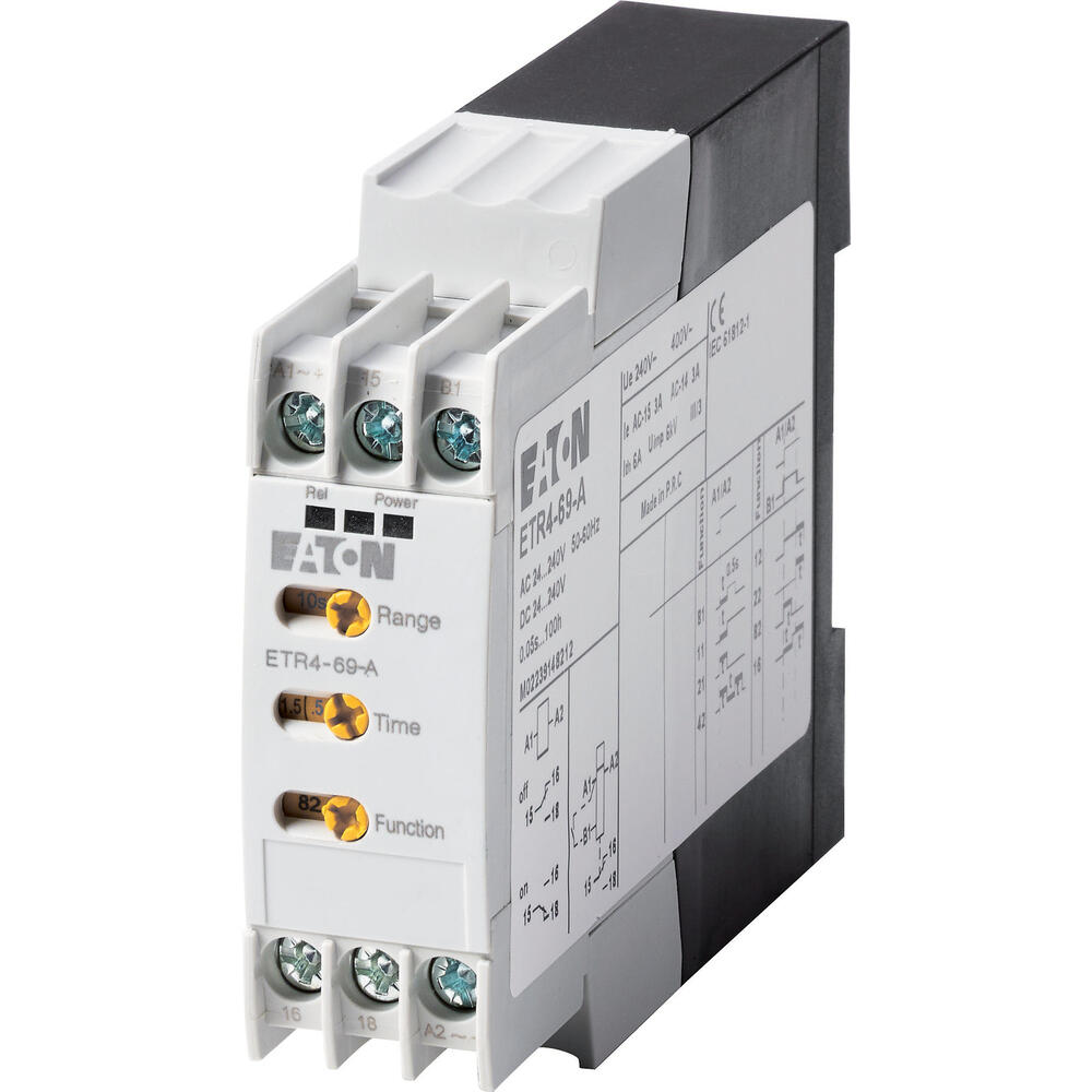 Eaton Multi Function Electronic Timing Relay ETR4-69-A - 031891