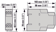 Eaton Multi Function Timing Relay 400VAC 0.05s-100h - 031887