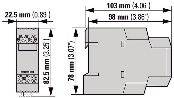 Eaton ETR4-51-A Star Delta Timer Relay 24-240V AC/DC - 031884