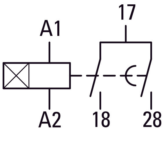 Eaton ETR4-51-A Star Delta Timer Relay 24-240V AC/DC - 031884