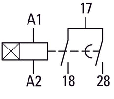 Eaton ETR4-51-A Star Delta Timer Relay 24-240V AC/DC - 031884