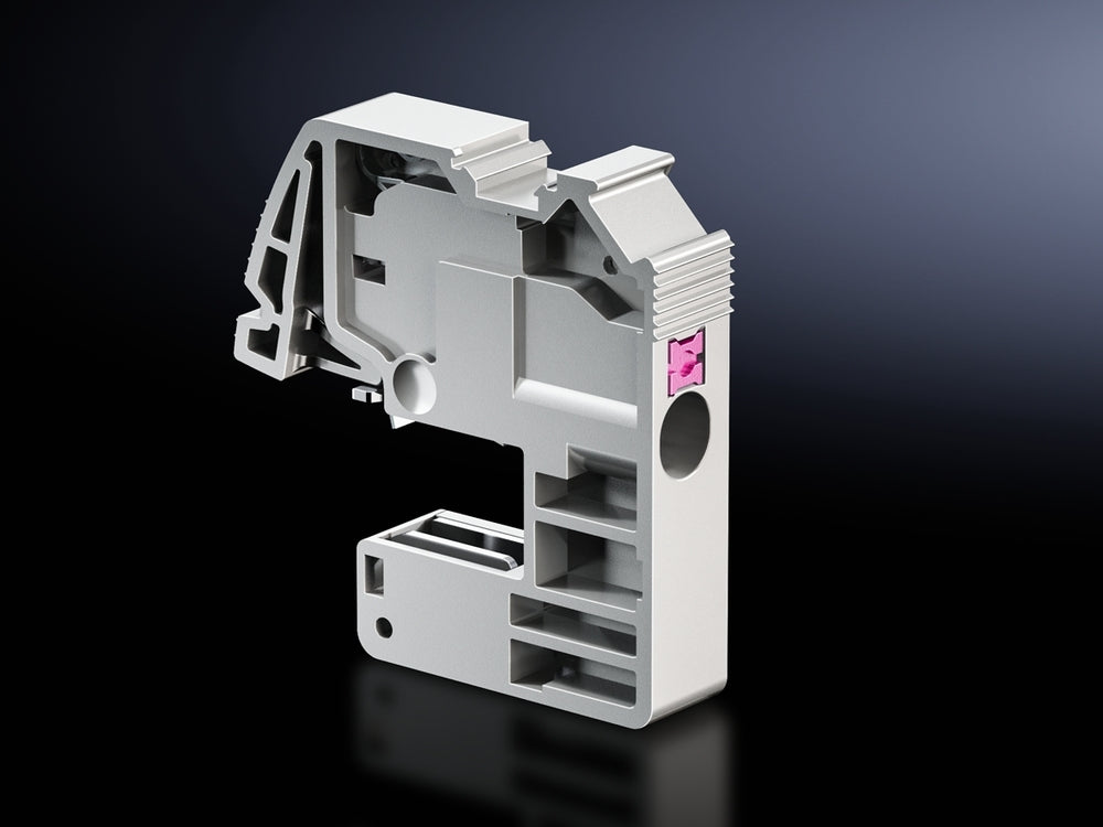 Rittal SV Push In Conductor Clamp 0.5-4mm 10mm - 3455505 [10 Pieces]