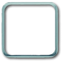 ABB Busch-Jaeger 50x50mm Adapter Cover Plate Alpine White - 2CKA001726A0181 [2 Pieces]