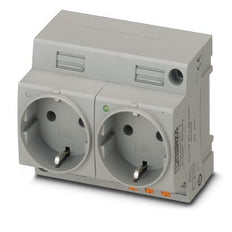 Phoenix Contact Dual Socket With LED Indicator - 0804049