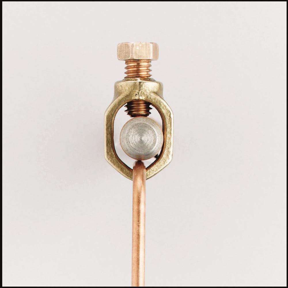 Bronze Ground Rod Clamp 3/8 Inch For Copper Bonded Rods - 158155