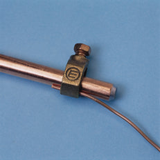Bronze Ground Rod Clamp 3/8 Inch For Copper Bonded Rods - 158155