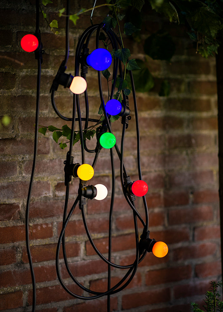 Commercial Grade E27 String Light 50M With 50 Sockets IP44 - 142611