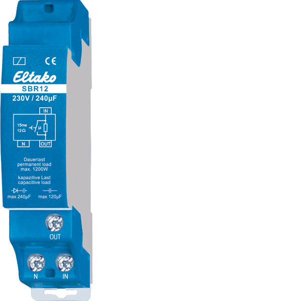 Eltako SBR12 Inrush Current Limiting Relay 230V - 22100430
