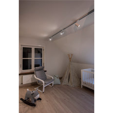 SLV Enola B Track GU10 Single Phase Spotlight White - 1002111