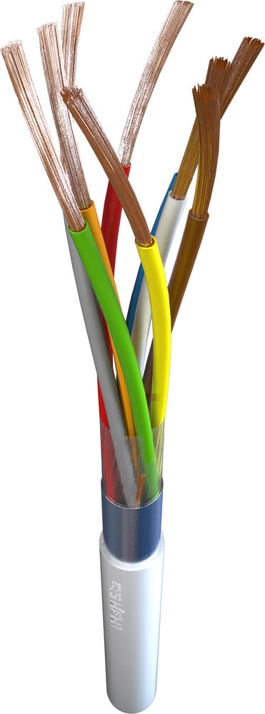 TKF Fire Rated Control Cable 2x0.75 + 8x0.22 B2ca - 181189 [10 Meters]