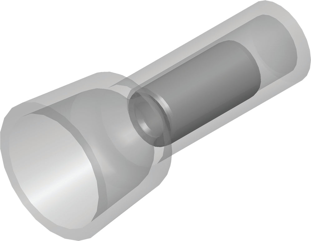 Insulated Copper Wire End Connector 0.5-1.5mm² - CE130101 [100 Pieces]