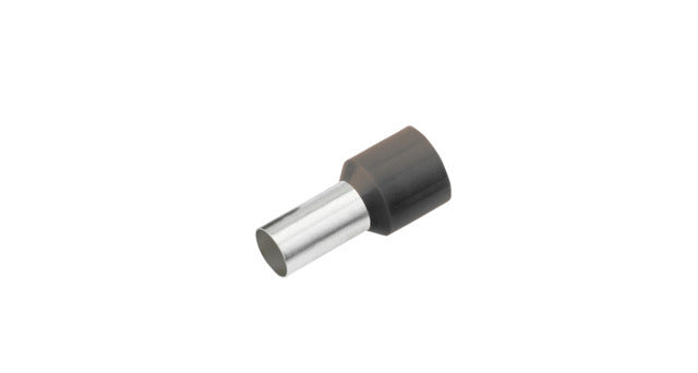 Insulated Wire End Ferrules 1.5mm² DIN 46228 Black - 185004 [500 Pieces]