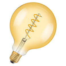 OSRAM Vintage 1906 LED Globe E27 4W Dimmable Gold - 4058075270008