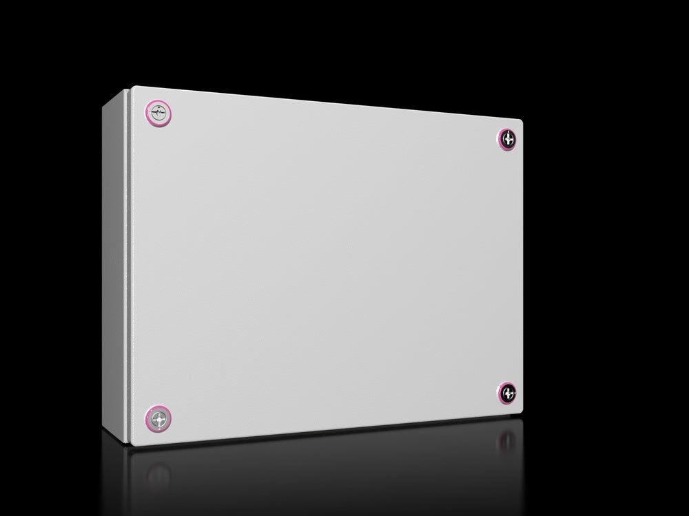 Rittal KX Steel Terminal Box 400x400x120mm RAL7035 - 1511000