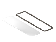 Rittal AX Steel Gland Plate 534x149mm RAL7035 - 5051399