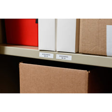 Brady M21 Industrial Vinyl Label Tape 9.53mm White - 142800