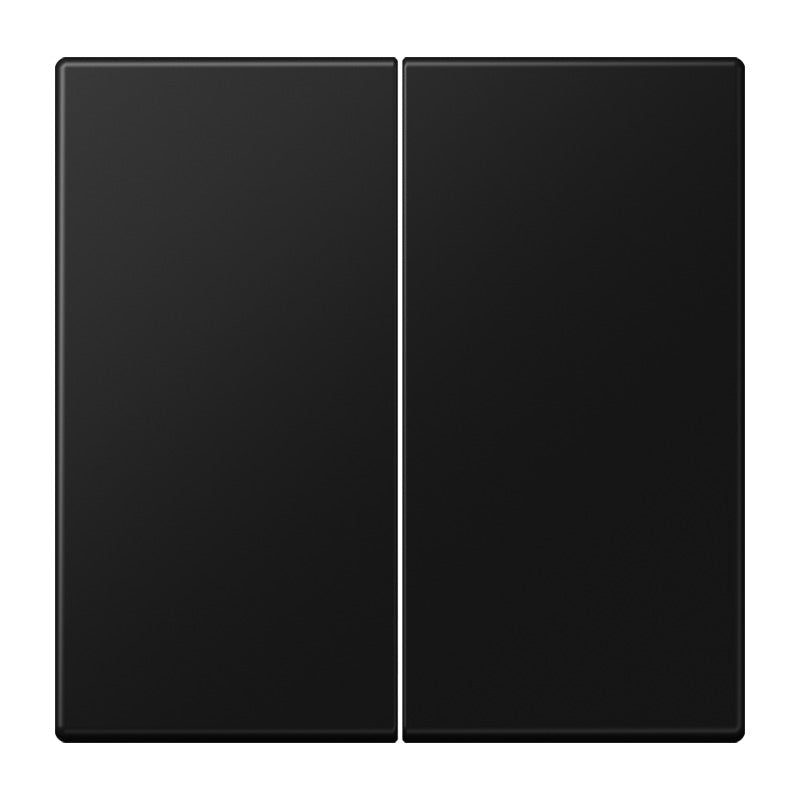 KNX LS990 Series Double Switch Black Graphite - LS102SWM
