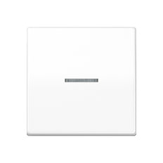 Jung KNX Single Rocker Switch With LED Alpine White - AS101KO5WW [2 Pieces]