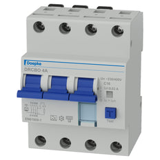 Doepke RCCB Circuit Breaker C16 30mA 3P+N Type A - 09945124