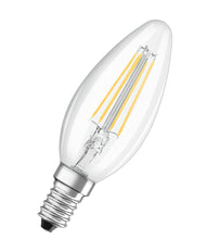 OSRAM LED E14 4W 4000K Classic Candle Bulb - 4058075437142 [2 Pieces]