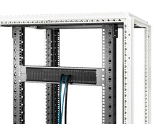 Rittal 19 Inch Cable Management Panel With Brush 1U - 5302202