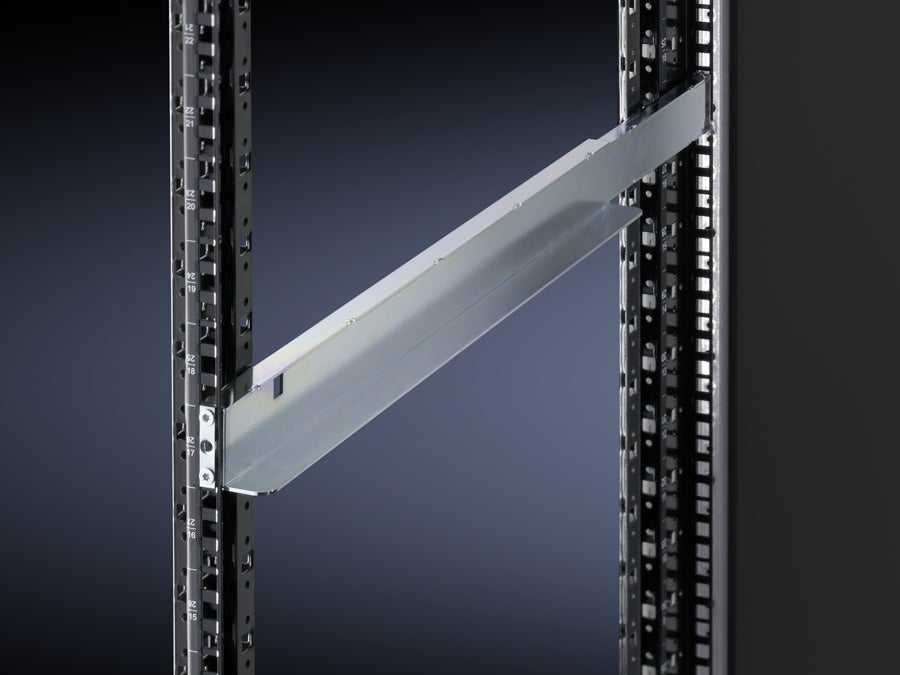 Rittal VX IT 19-Inch Slide Rails 600-825mm 80kg Capacity - 5302035 [2 Pieces]