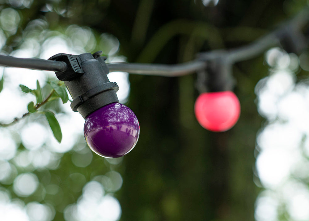 Bailey LED Party Ball G45 E27 1W Purple - 143329 [2 Pieces]