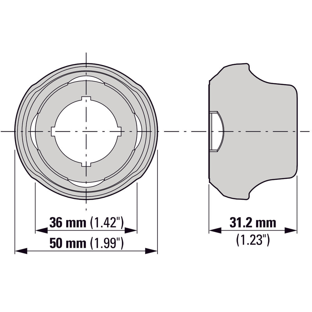 Eaton M22 Emergency Stop Guard Ring IP65 - 198596