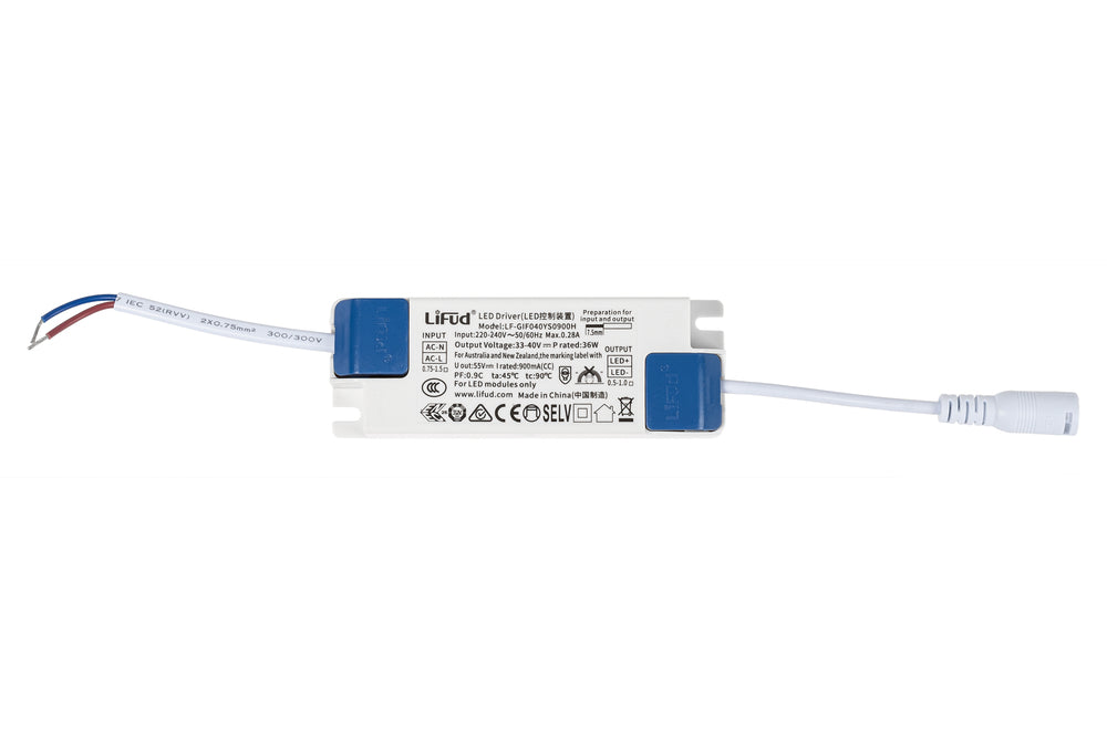 LED Driver 36W 900mA Constant Current For LED Panel - 40000180