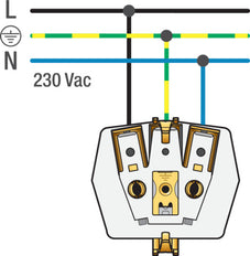 Niko Double Socket Outlet With Child Safety Vertical Cream - 100-67865