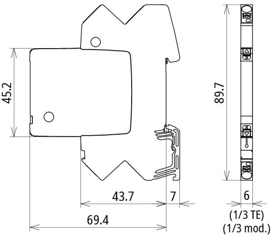 DEHN BCO ML2 BE 24 Modular Combined Arrester - 927224