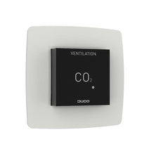 Wireless CO2 Room Sensor Black Automatic Control - 0000-4636