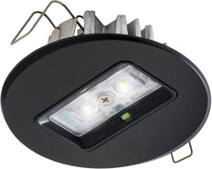 2W LED Emergency Recessed Downlight Black - 7TCA091160R0459