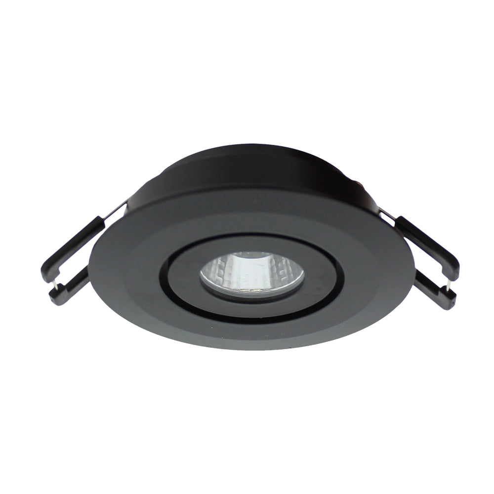 Siena COB 3.1W Adjustable LED Spotlight Black - 863716