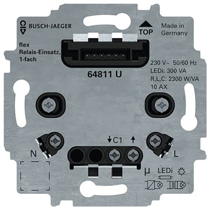 ABB Busch Flex Relay Base Single Channel - 2CKA006800A3041
